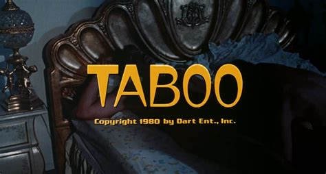taboo6 porn|Taboo (1980) .